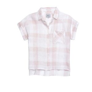 Rails Whitney Shirt White/Blush size small